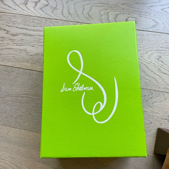 Sam Edelman Tan Loafers with Gold Accent - Picture 13 of 15